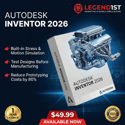 Autodesk Inventor 2026 | 1 Year Subscription